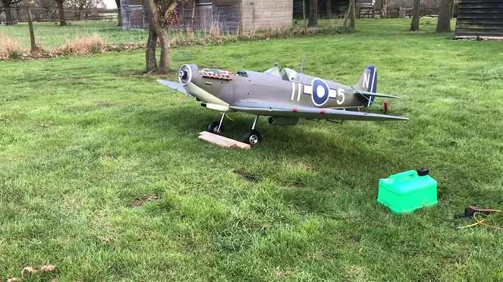 Stewart Cliffords 1/4 Scale, MKIII Seafire. Engine...