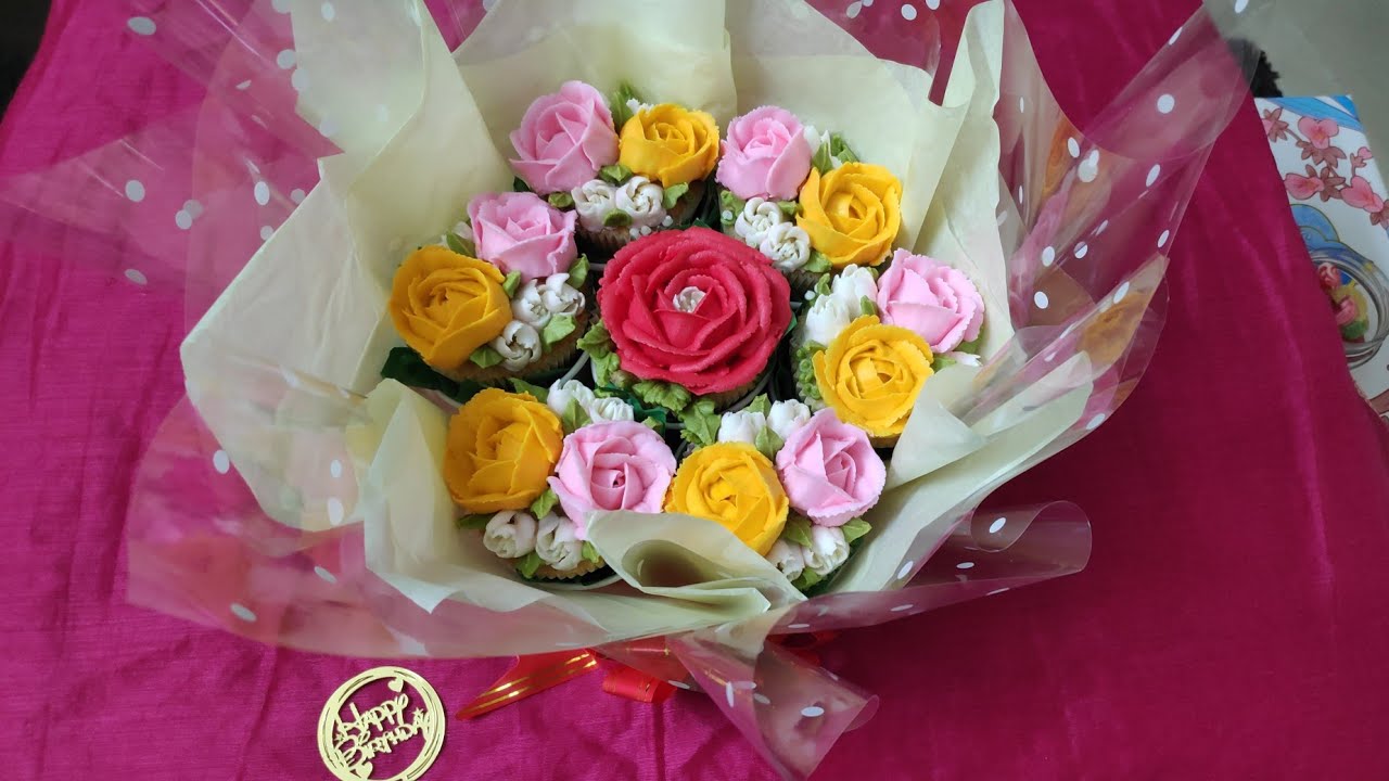 🧁Cupcake Bouquet💐 First time in Coimbatore. YouTube