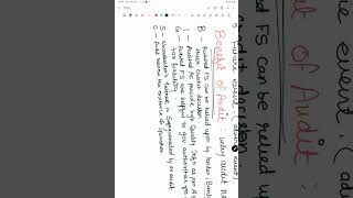 CA INTER AUDIT NOTES : CH 1 BENEFIT OF AUDIT TOPIC WISE