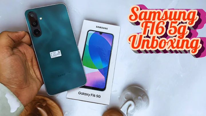 Salsung galaxy F16 5g | Unboxing video | Green colour | First look & price 💥🔥🔥