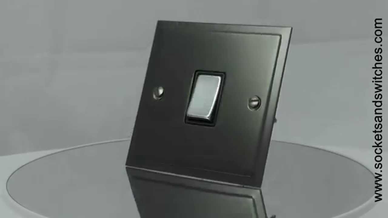 Black Elegance Elite Sockets and Switches