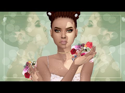 Видео: The Sims 4: Create a Sim | Spring Goddess