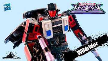 TRANSFORMERS Legacy Deluxe Class WILDRIDER Video Review