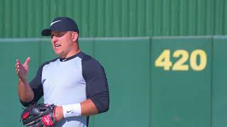 Throwing Out Baserunners From The Outfield With Mike Trout