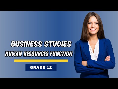 Human Resources Function