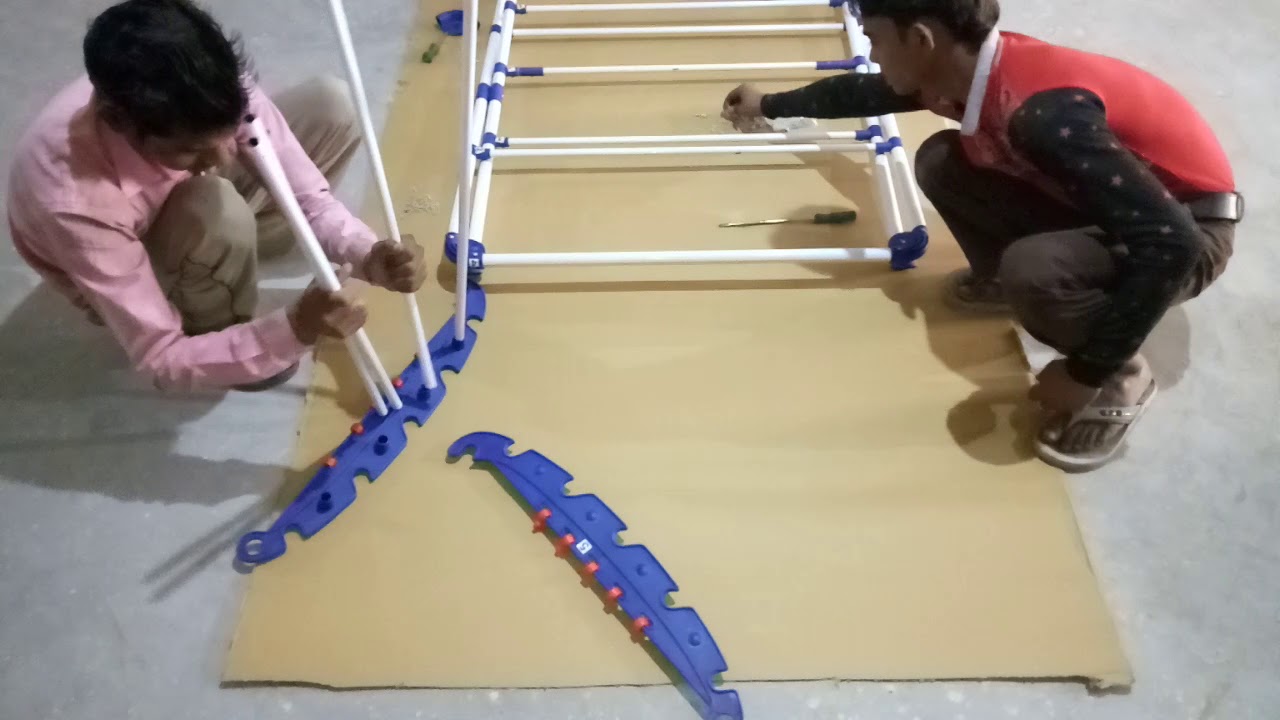TRENDY Mini Sumo Cloth Drying Stand Assembling