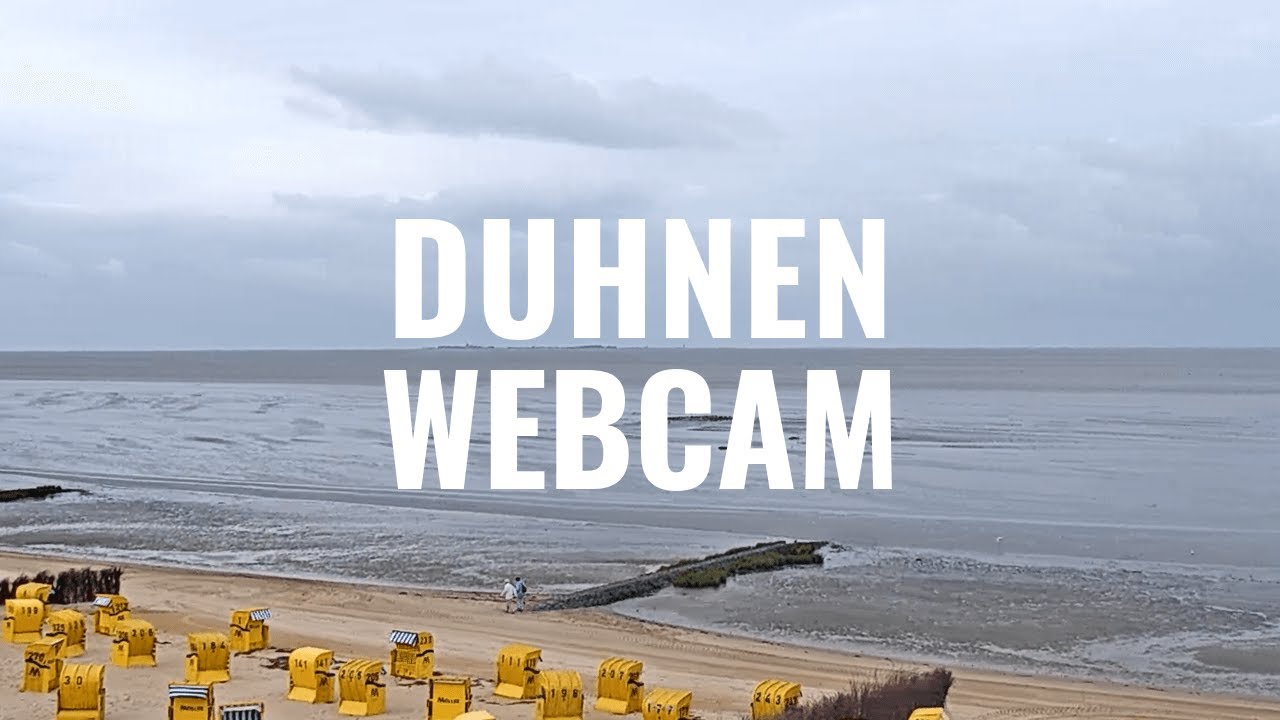 🔴 Cuxhaven Duhnen Live – Webcam an der Rettungsstation | Nordseeheilbad Cuxhaven