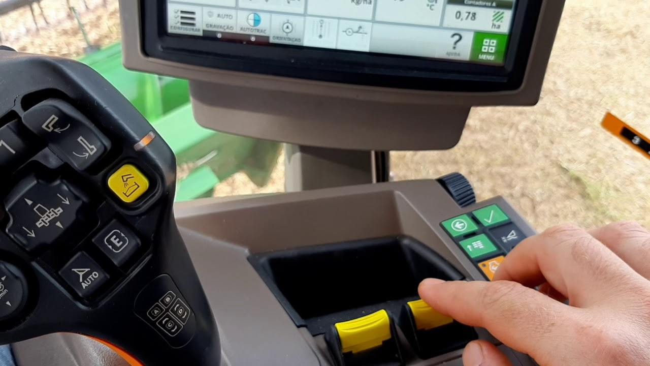 Regulagem plataforma John Deere S400