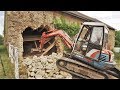 On DÉMOLIT la Grange à la PELLETEUSE ! Rénovation Garage EP1