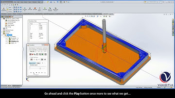 Đào tạo SolidCAM - Mô phỏng đường dẫn Công cụ và tạo Gcode - VietSub
