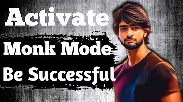 Monk Mode = Strongest Comeback 🧠