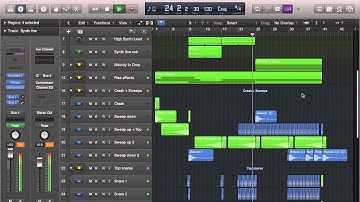 Logic pro X EDM track making (Part 1) Preview
