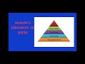 MASLOW&#39;S HIERARCHY NEEDS THEORY