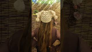 New Video live now, Hexagon Jester Hat. Fast and fun for festival season. Model credit @allysnowx