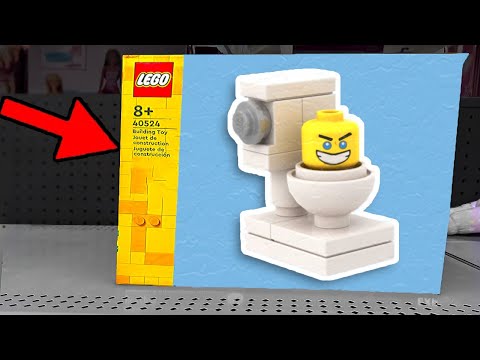 Skibidi Toilet Lego Sets..