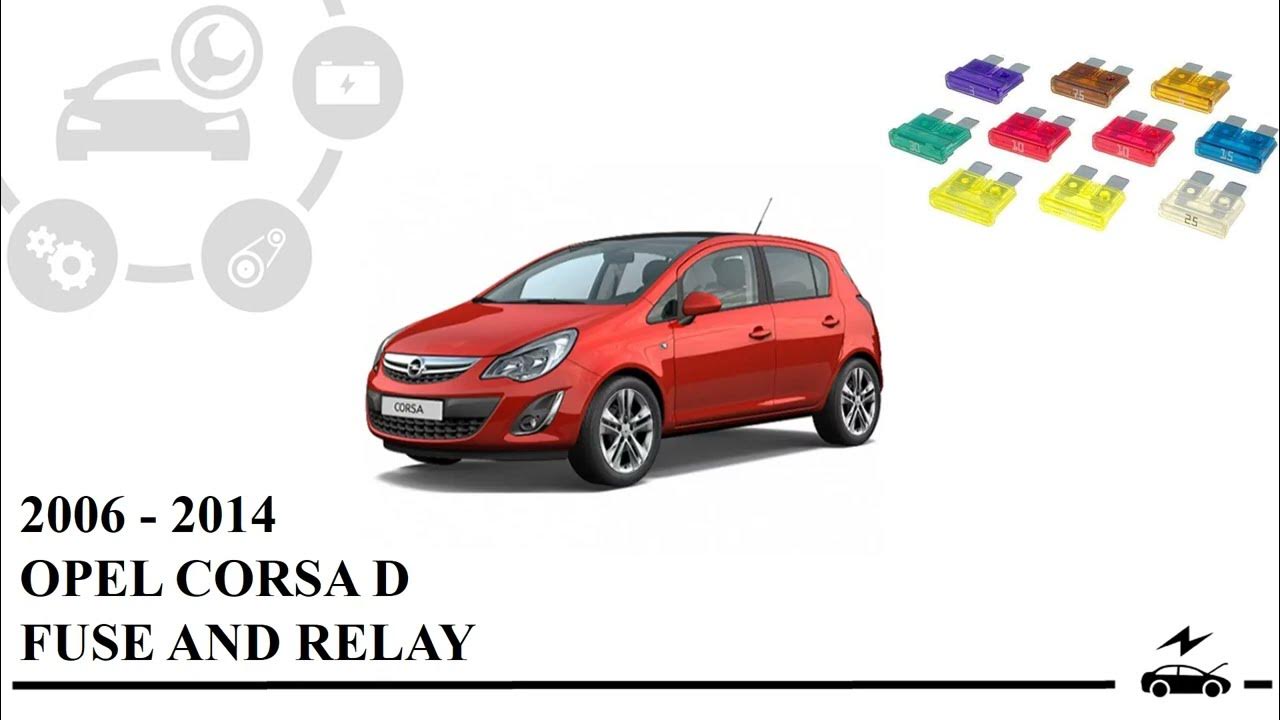 Fuse Box Diagram Opel/Vauxhall Corsa E (2015-2019)