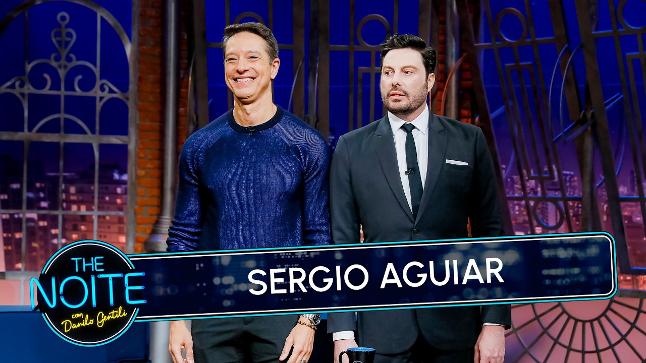 Entrevista com Sergio Aguiar, um dos maiores jornalistas do país | The Noite (21/10/25)