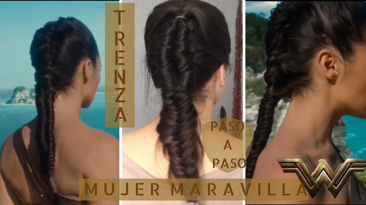 TRENZA DE LA MUJER MARAVILLA | Neftaly Os - YouTube