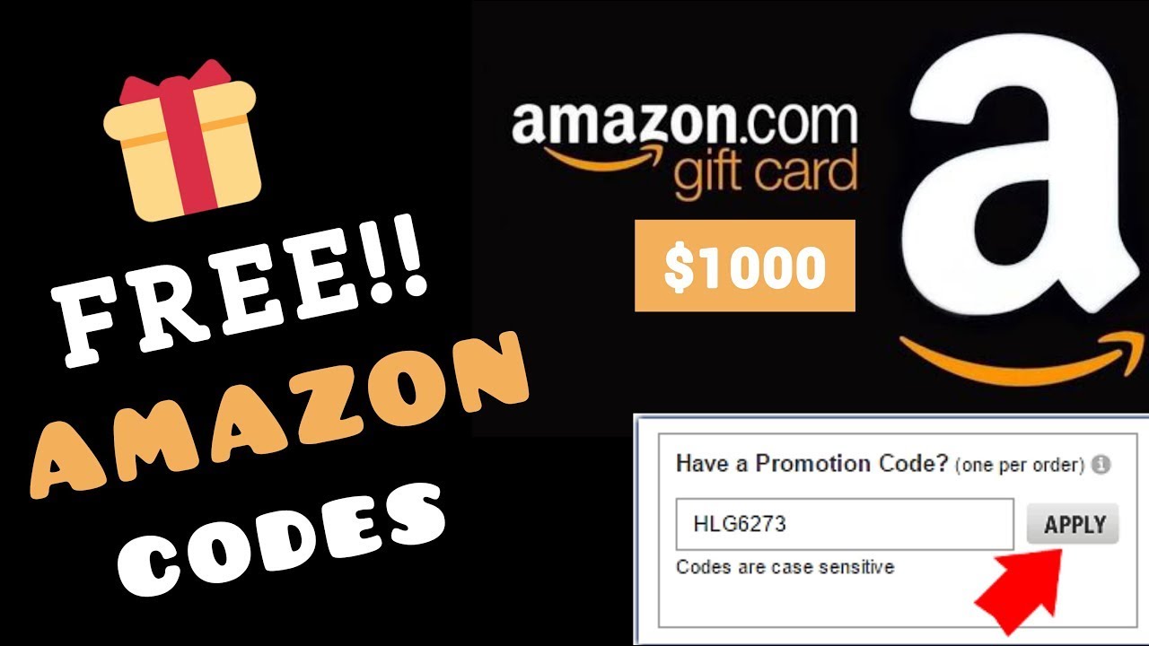 100 FREE Amazon Gift Card Codes! 2021 (No Human Verification) Make