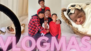 THE LAST OF VLOGMAS! Photoshoots, broken breast pump + chit chat