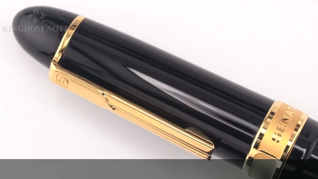SENATOR セネター 万年筆 プレジデント 18金ペン先 B - YouTube