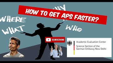 Step by Step guide: How to get your APS faster with Special tips #germanlanguage #testdaf #aps