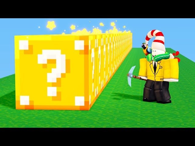 ❓ NEVER KNOW WHAT YOU GET FROM EACH MYSTERY BLOCKS! ROBLOX LUCKY BLOCKS