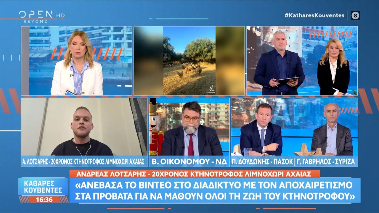 Ο 20χρονος κτηνοτρόφος που συγκλόνισε με τον αποχαιρετισμό των 150 προβάτων | Ethnos