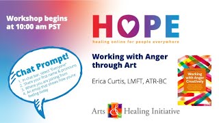 HOPE Series | Working with Anger through Art