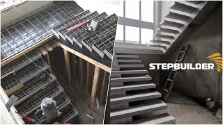 Лестница Перфекциониста. Консольная лестница. Мастер-класс / STEPBUILDER