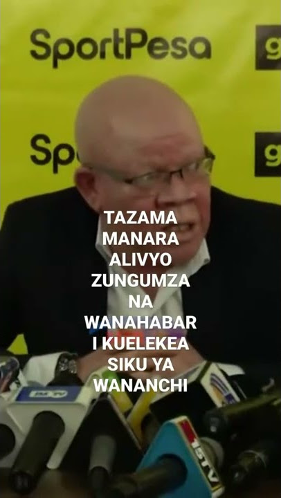 TAZAMA MANARA ALIVYO ZUNGUMZA NA WANAHABARI KUELEKEA SIKU YA WANANCHI