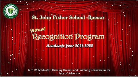 SJFS 2022 Elementary Virtual Recognition Program