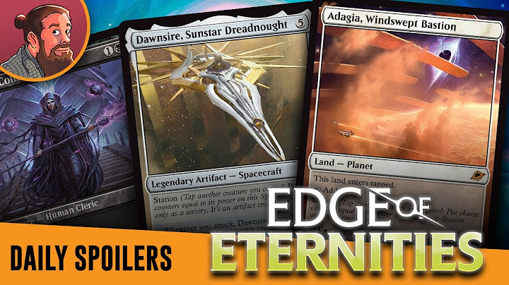 Best Sac Outlet, 100 Damage Spacecraft and More! | Daily Edge of Eternities MTG Spoilers