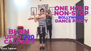 Bollywood DanceFitness Party | Vijaya Tupurani | FullBody Workout | 500-700 calories | New Year Spl