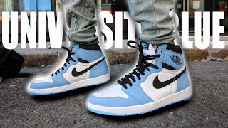 WATCH OUT! JORDAN 1 UNIVERSITY BLUE REVEW + ON FOOT