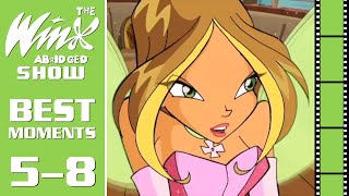 The Winx Abridged Show | FLORA'S Best Moments! (EPS 5-8)