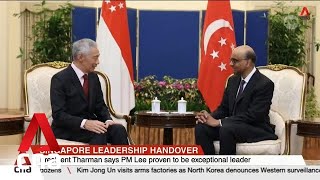 President Tharman accepts PM Lee's resignation, endorses DPM Wong as new PM