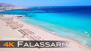 FALASSARNA 🇬🇷 One of the Best Beaches in the World | Drone 4K | Φαλάσαρνα