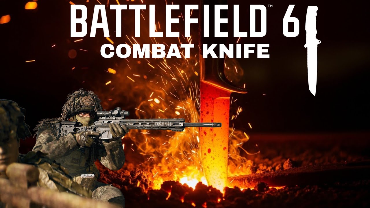 Forging the Battlefield 6 Combat Knife From a Car Bearing