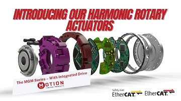 MGM Series All-in-One Harmonic Motion Control Actuators