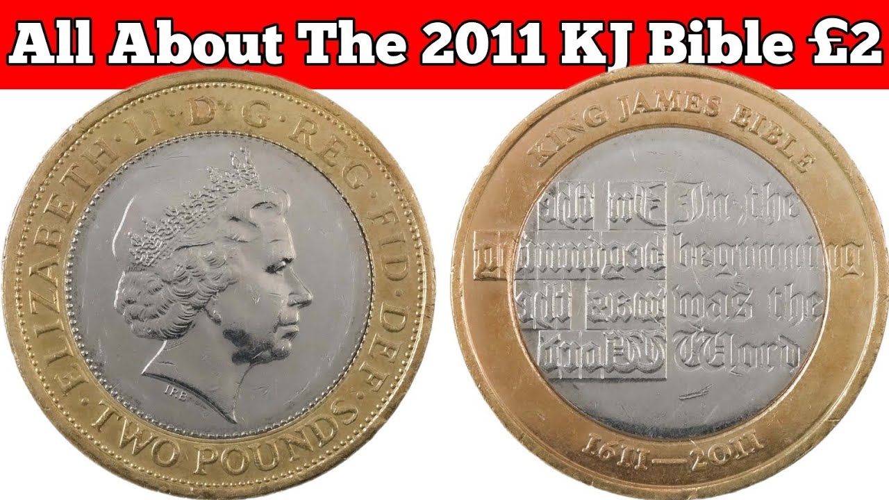 All About The 2011 King James Bible £2 Coin - YouTube