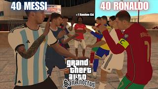 Cristiano Ronaldo vs Lionel Messi in GTA San Andreas