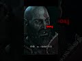 Kratos and Atreus Father Son Moment #shorts #godofwar #kratos #atreus