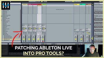 How to Use Ableton Live as a Virtual Instrument in Pro Tools