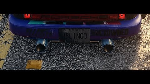How to paint exhaust tips in NFS Heat