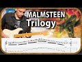 MALMSTEEN - TRILOGY SUITE Op. 5 - Cover & Tuto w/ tabs