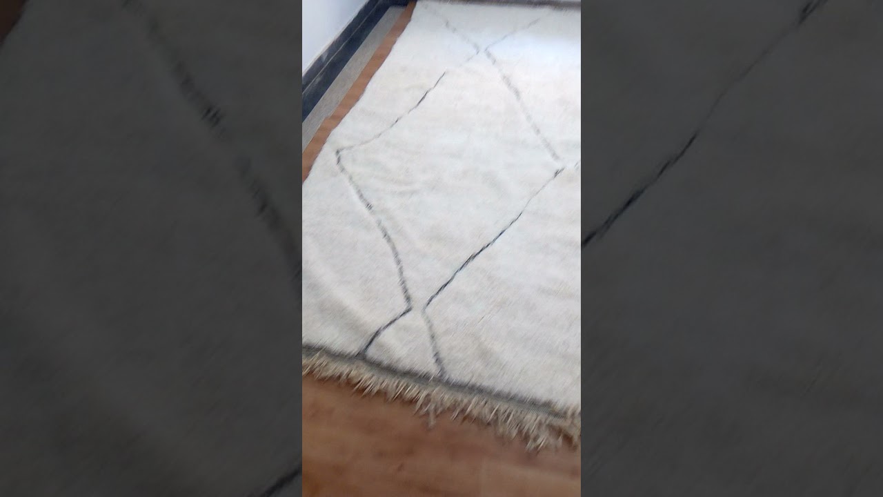 Beni Ouarain From Morocco - Moroccan beni ourain rug Style - Handmade rug - Berber Rugs Style