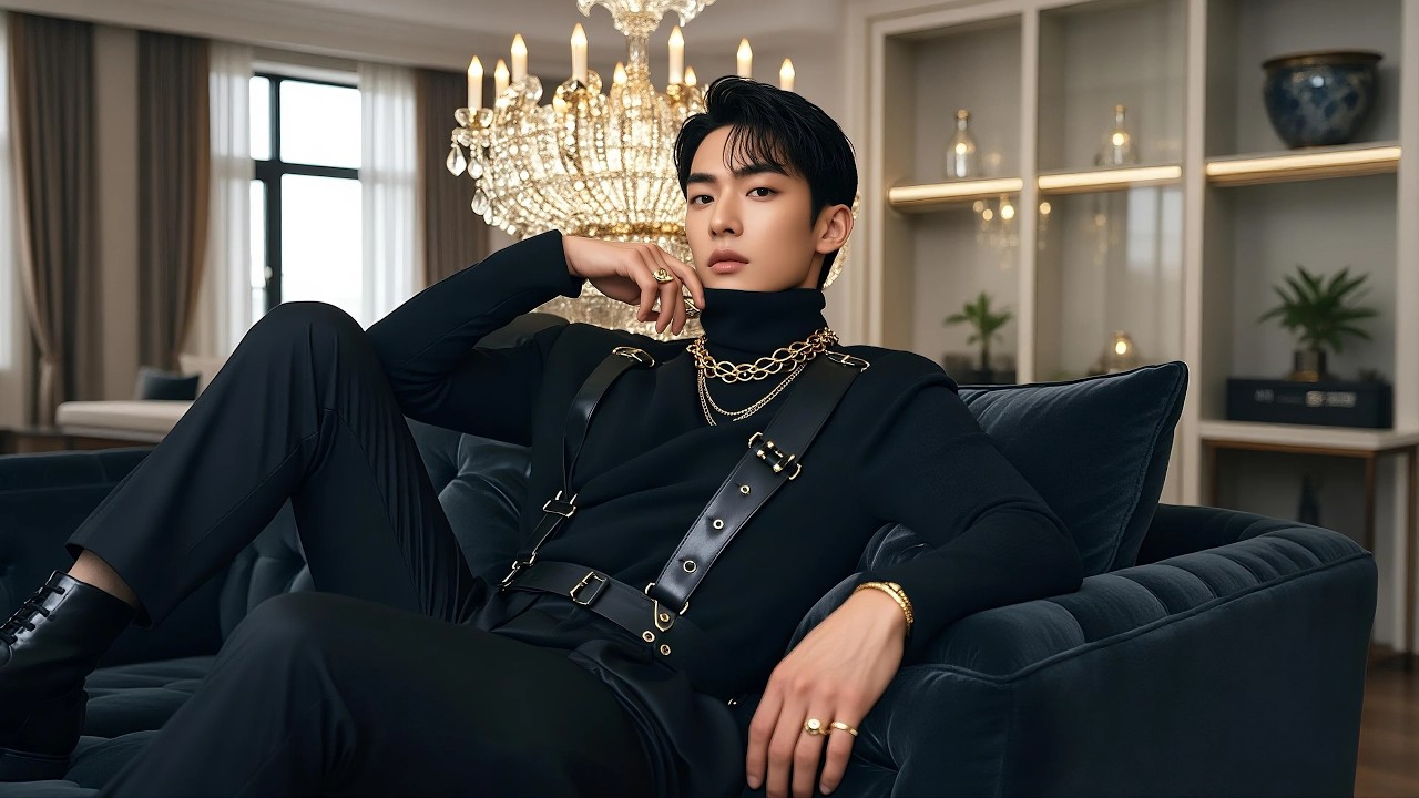 Black Gold Opulence: European Royal Luxury Fashion