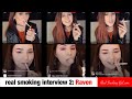 Real smoking interview with smokingraven