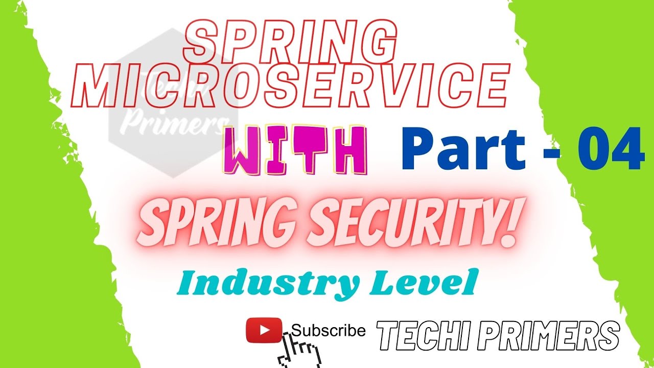 Spring Boot Microservices with Spring Security | Oauth2 | Jwt ...